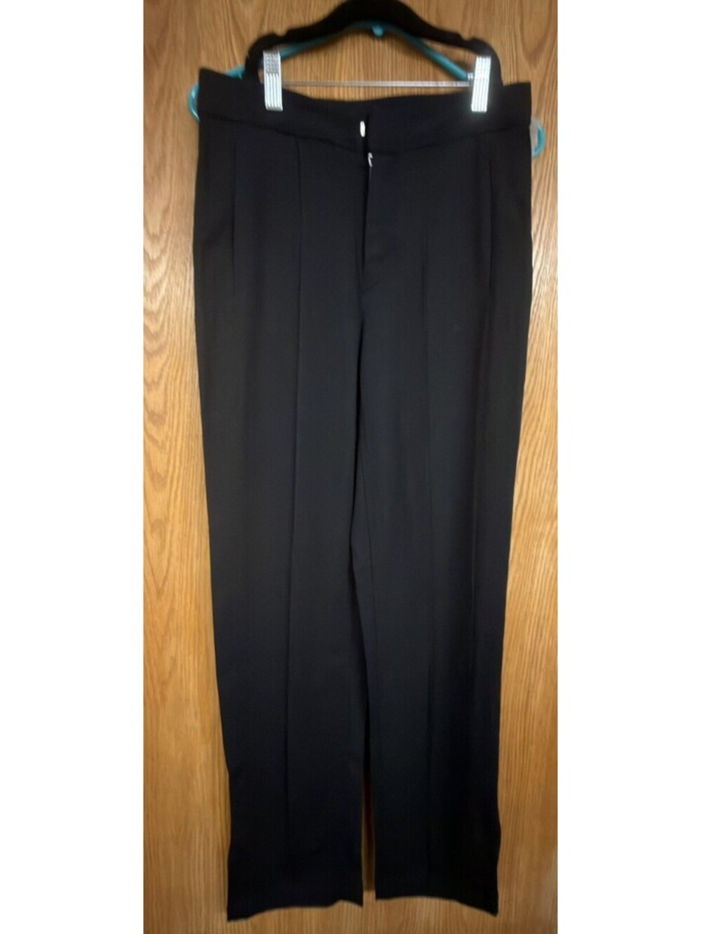 rag & bone Black Stretch Cameron crepe Straight Leg Trousers Pants size 2